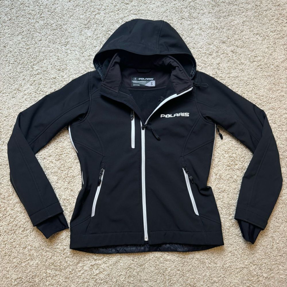 Polaris Soft Shell Snowmobile Jacket Windbreaker … - image 1
